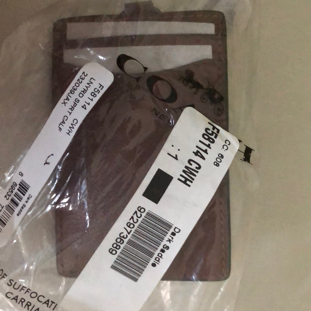 Coach lanyard